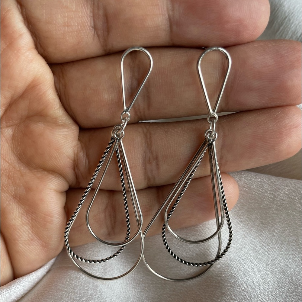 Teardrops earrings - 926 Sterling silver